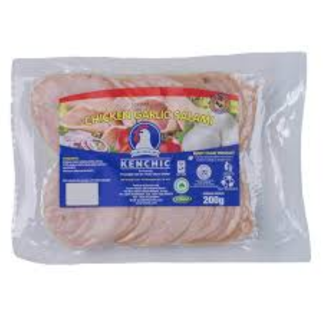 KENCHIC CHICKEN GARLIC SALAMI 200G